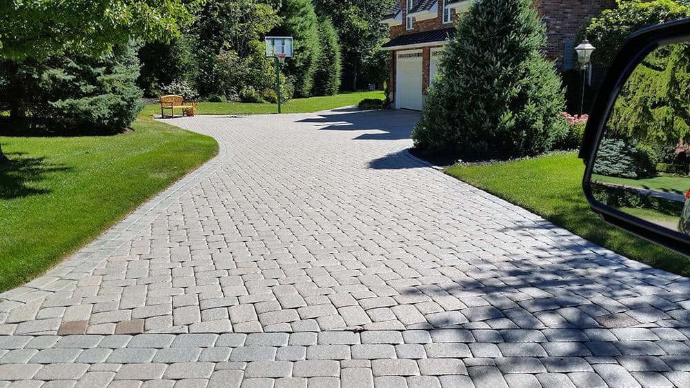 Driveway Pavers Installed by Dube Hardscaping