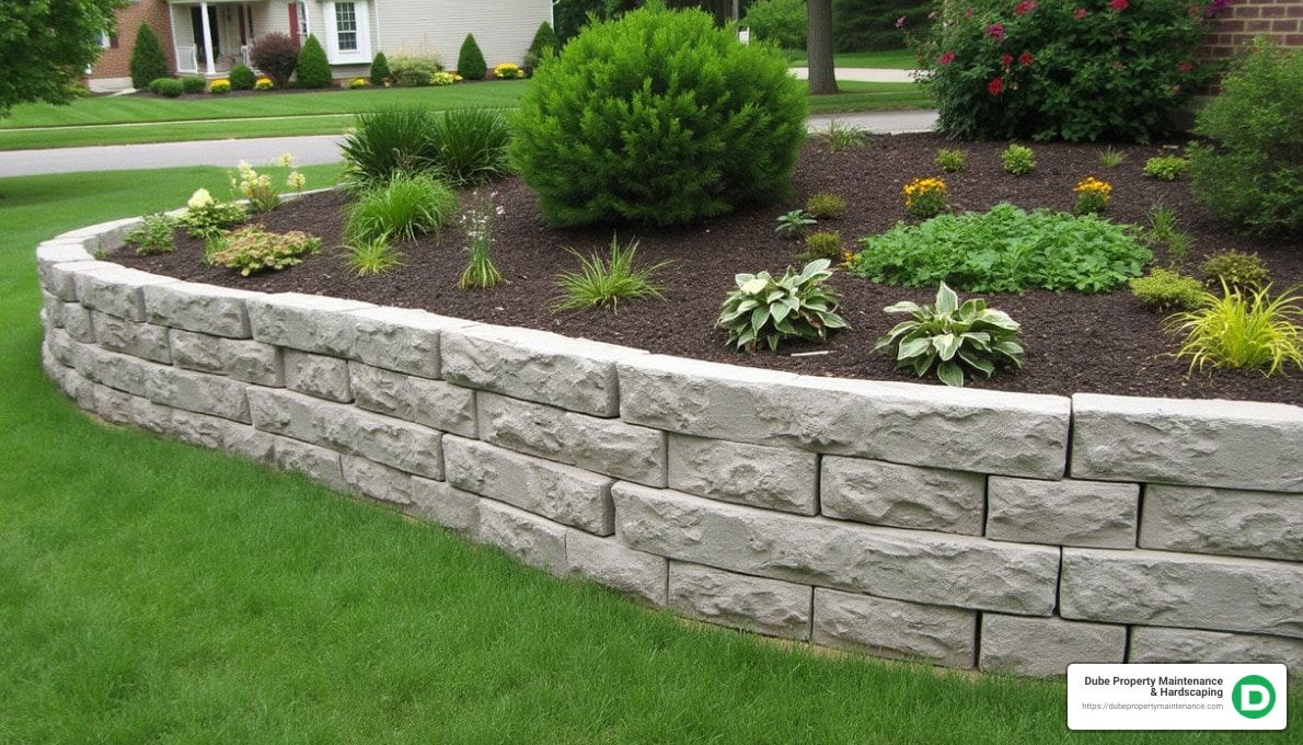 Choosing the Right Concrete Retaining Wall Block: Features & Benefits