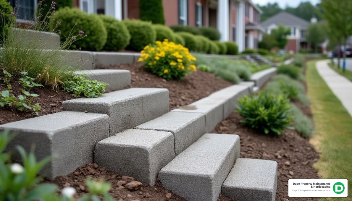 Block Retaining Walls: Durability and Design for Commercial Use