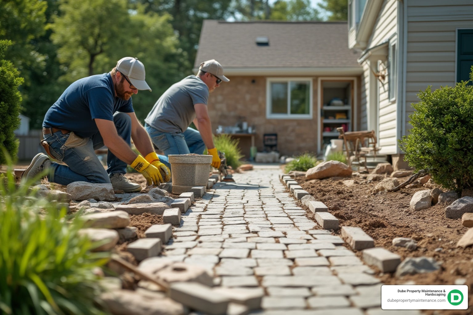 patio and walkway construction