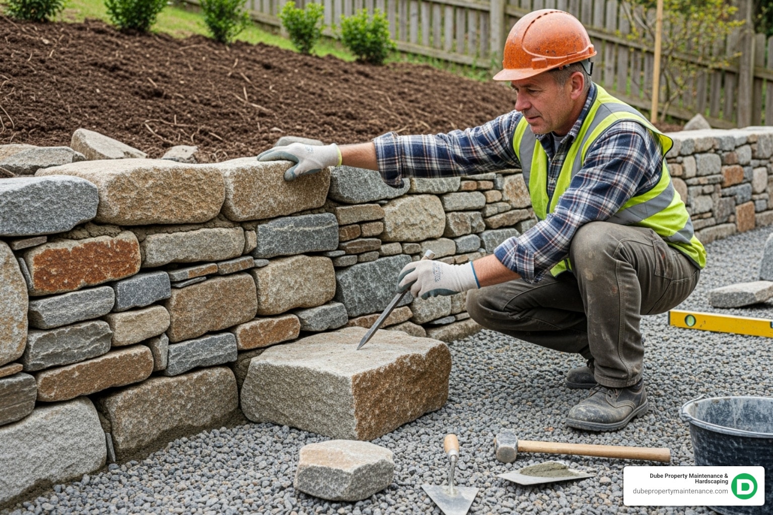 retaining wall contractor