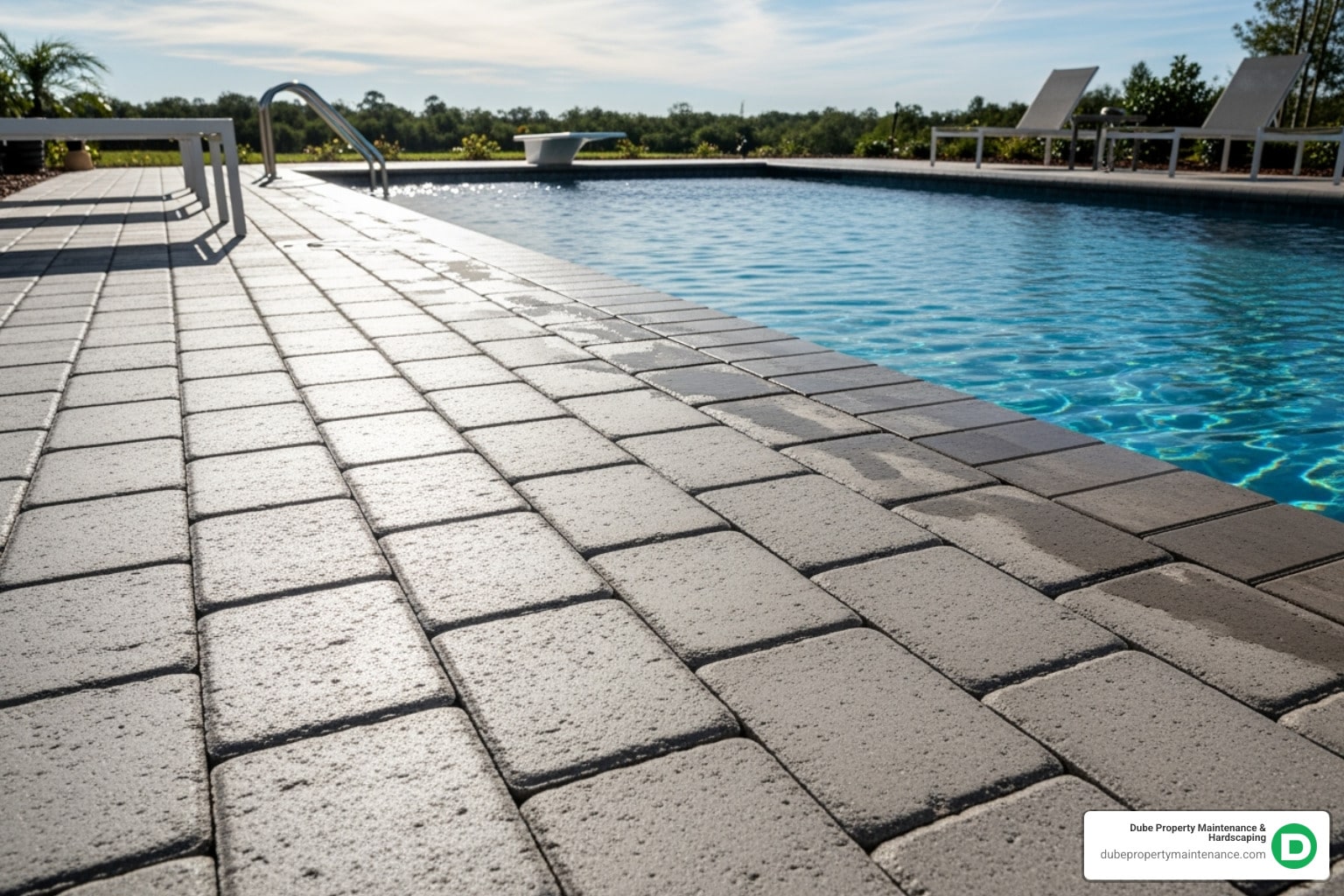 how to seal pool deck pavers