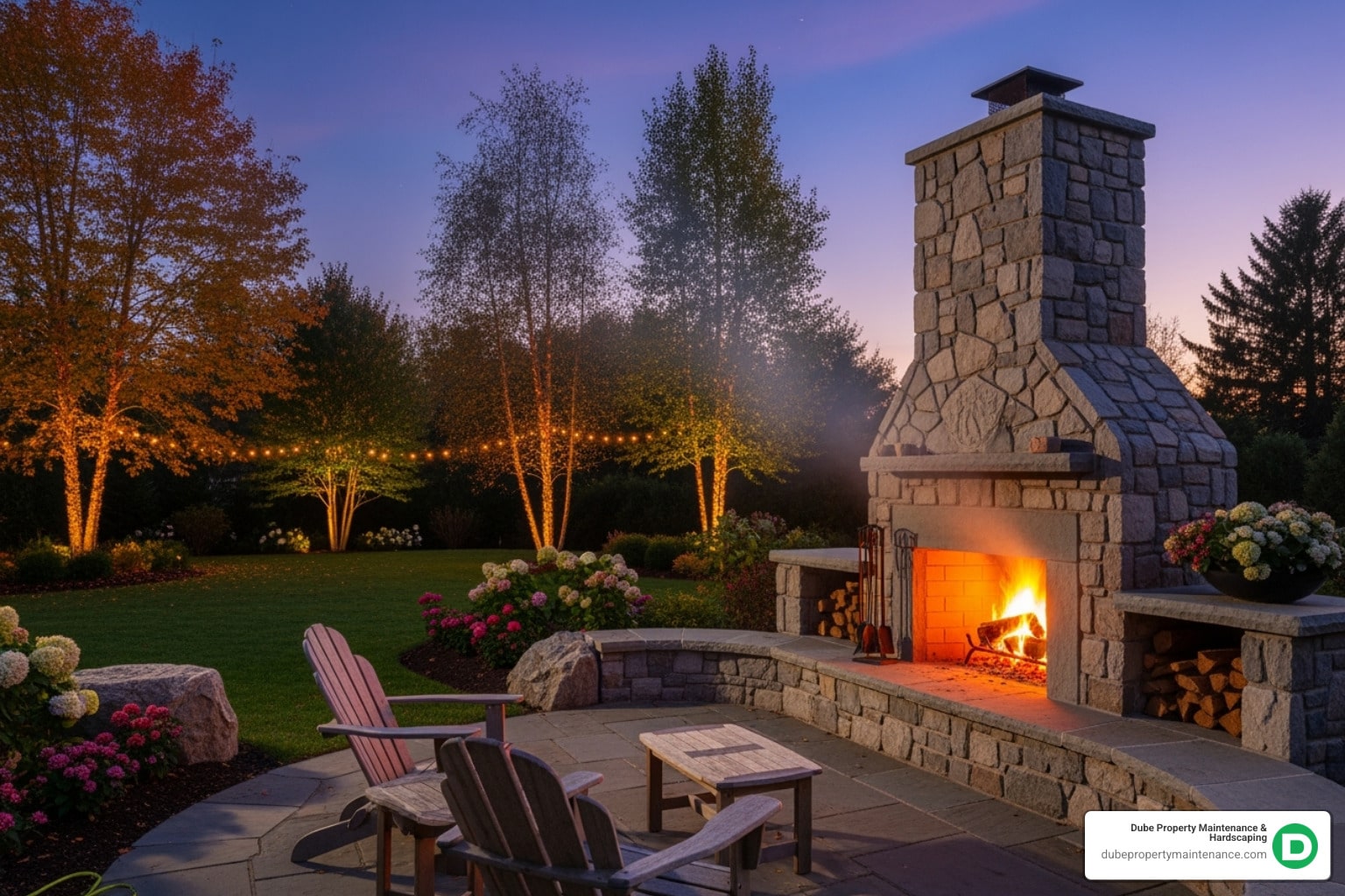 how to build an outdoor fireplace with chimney