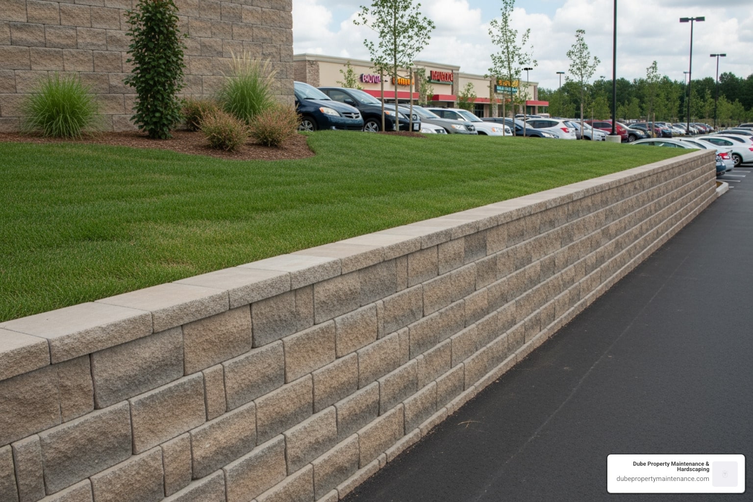 commercial retaining wall services
