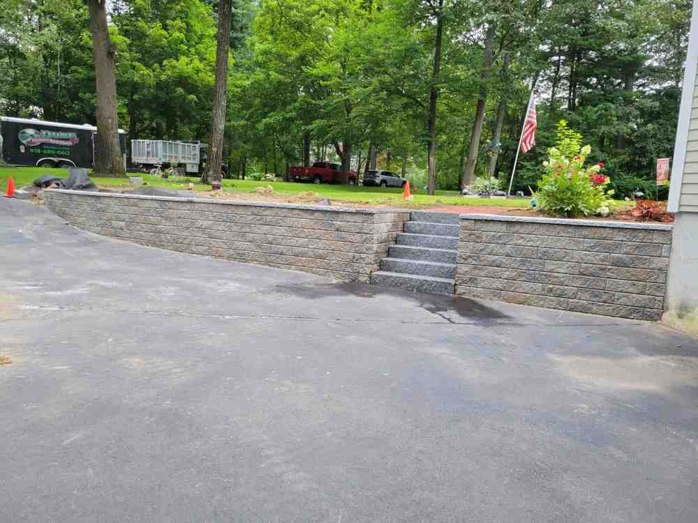 Retaining wall block colors